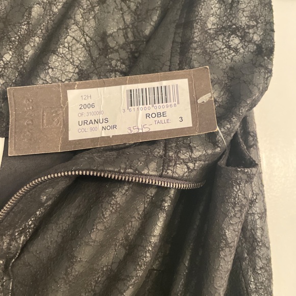 Indies vest/accessory (sleeveless long zippered vest) or dress in black size 3 - Picture 5 of 7